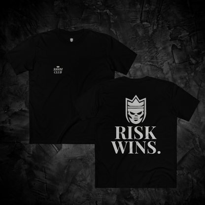 $100M CLUB™ Risk Wins Tee – OG Drop